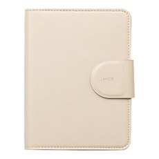 LHiDS 磁吸護照套 仿皮, 140 x 112mm, 初秋栗杏