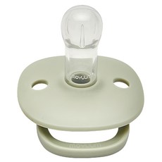 MOYUUM 母乳實感辛奇奶嘴 灰綠色 6個月以上 寶寶安撫奶嘴, 1個