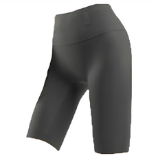 Bonas 記憶收腹魚骨抗UV防曬涼感無痕單車褲 - 暮色灰, L