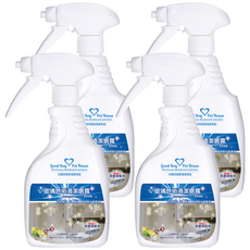 GBPH 好寶貝 玻璃皂垢清潔噴霧 香茅檸檬, 天然無毒, 快速清潔, 500ml, 4瓶