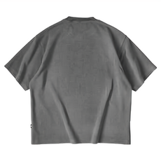 BOHRHOO 三針五線 功能T恤 L 57%聚酯纖維 43%棉, 灰