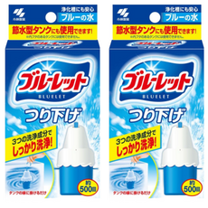 小林製藥 BLUELET 馬桶水箱用 懸掛式清潔劑, 清潔乾燥芳香, 30g, 2盒