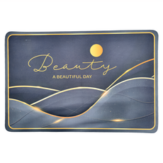 奢華軟式速乾硅藻土地墊, 60 x 40cm, B 夜幕星沙