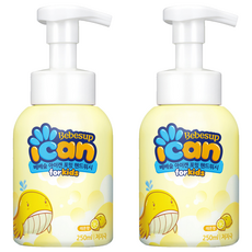 Bebesup I Can 兒童泡沫洗手乳 檸檬香, 2瓶, 250ml