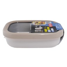 樂司 不鏽鋼隔熱長型保鮮碗 450ml, K0544S, 1個