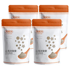 頂膳珍 山葵芥末胡椒鹽 100g/包, 中西式複合香料, 4包