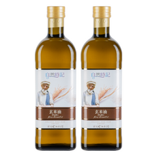 Nature Time 自然時記 玄米油, 2瓶, 1L