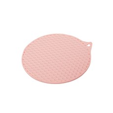 SiliPot 韓國熱銷鉑金矽膠隔熱墊 - 豆沙粉, 可當防燙把手, 1入