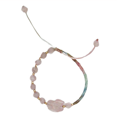 Selene 粉晶狐狸手鍊