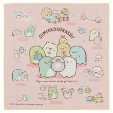 Skater 黏貼式日式便當包巾, 角落生物, 1條