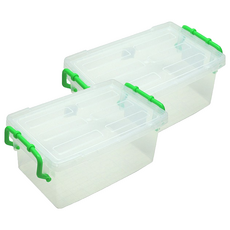 CHUANG YING 創贏 萬用箱 CY-73 顏色隨機 5號(31 x 19.7 x 13.3cm) 2個