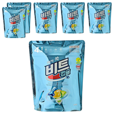 Beat 去漬洗衣膠囊 一般/滾筒洗衣機共用 42顆, 6袋