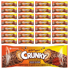 LOTTE 樂天 Crunky 可可脆棒 30g, 30包
