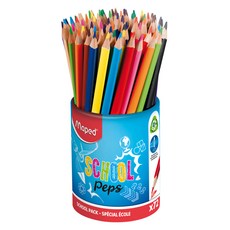 Maped 學用色鉛筆72支 45%回收材料, 12色, 1組