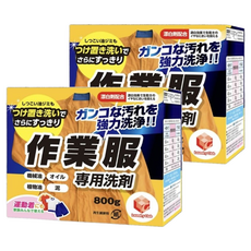 第一石鹼 工作服專用清潔粉 強力洗淨, 800g, 2盒