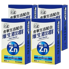 OKURA 大藏 維生素B群+鋅配方膠囊食品 男性適用, 40顆, 4盒