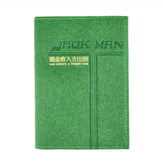 conifer 綠的事務 50K經典系列 線裝現金本 A6, 環保書皮 超耐翻 160頁, 綠色, 1本