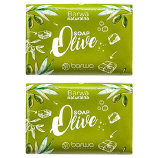 barwa COSMETICS 綠橄欖滋養柔膚美肌皂, 100g, 2個