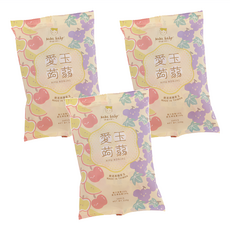 haha baby 愛玉蒟蒻 蘋果葡萄綜合 16個裝, 320g, 3個