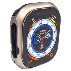 SwitchEasy 魚骨牌 MAGEASY ODYSSEY 航太鋁合金保護殼 Apple Watch Ultra 49mm, 鈦金屬, 1個