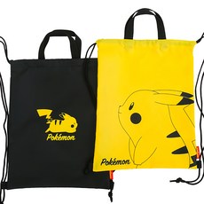 Pokemon 寶可夢 兒童束口袋 2入組