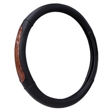 YARK 亞克 極速握感汽車方向盤套, 黑色