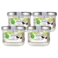 BIO PLANETE 碧歐星球 天然初榨椰子油 菲律賓原裝進口 椰子香氣濃郁, 400ml, 4罐