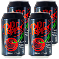 Dr Pepper 櫻桃風味可樂, 355ml, 4罐