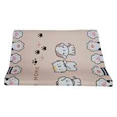 喬木家居 復古花紋PVC抹净地墊 180 x 140cm 寵物之家, 1件