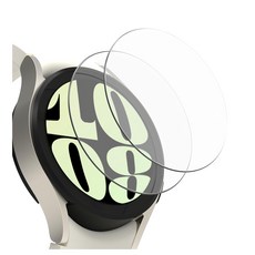 Rorentech Galaxy Watch 鋼化玻璃螢幕保護貼, 2入, 單色