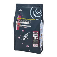 Hikari 高夠力 Saki 錦鯉色揚飼料 M顆粒 5.0~5.5mm 2kg 浮水性 增艷效果 易消化 善玉菌, 1袋