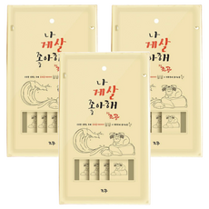 Chogong 朝貢 營養肉泥 犬貓用 4條入, 我愛紅螃蟹+雞胸肉, 60g, 3袋