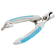 FURlosophy 毛教獸 彎形指甲剪, 無毒環保材質 鋼材堅固 傾斜不費力, White and blue, 1個