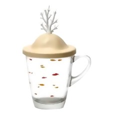 QUALy 珊瑚玻璃杯 116 x 94 x 110mm 300ml, 1個