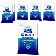 Let-Green 立得清 抗病毒濕巾 流感, 1入, 6包