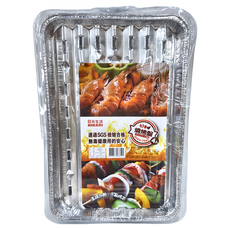 HIKARI 日光生活 燒烤盤 Set 4個, 通過SGS檢驗合格 無毒健康用的安心, 34.5 x 22.5 x 2.5cm, 1組