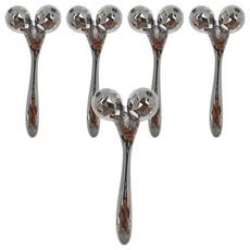 SK 雄碁 雙滾輪按摩棒, 銀色, 5件