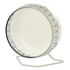 LillipHut 麗利寶 靜音大平面轉輪 附立座 25cm直徑, 白色 + 透明色, 1個