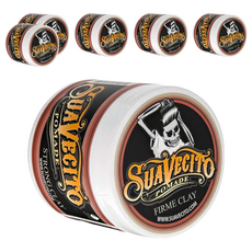 Suavecito Firme Clay 強力無光髮泥, 113g, 6罐