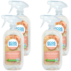 ECOS 天然織物除臭噴霧 591ml, 木蘭百合花, 4瓶