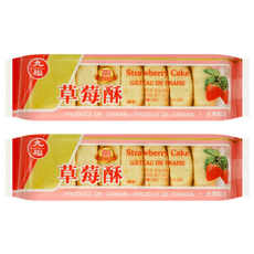 九福 草莓酥 227g 台灣製造, 2包