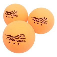 Her-Ea 禾亦 桌球, 1組, 3顆, 黃橘色