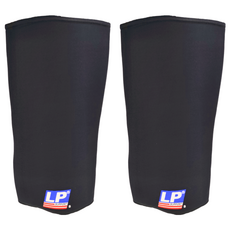LP SUPPORT 標準型膝部護套 706-BK 黑色, 2個