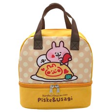 雅迪 卡娜赫拉的小動物 雙層便當袋, 黃色, 1個