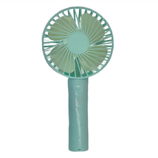 強力手持充電隨身小風扇, 藍色, SS-2