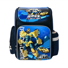 UnMe繽紛世界EVA減壓書包, 37 x 27 x 13cm, 旋風藍機甲