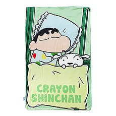 Miravivi 蠟筆小新親膚毯, 120 x 75cm, 小新小白一起睡