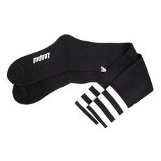 Loopal 路寶 成人足球運動長襪 LASC4010, L, 黑色, 1雙