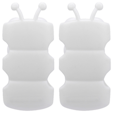 comet 吸盤式蓮蓬頭支架 2入, 白色