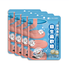 WELCAN 衛肯生技 兒童益生菌軟糖,2.3g,15顆,4包, 幫助消化, 增強體力